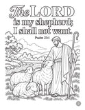 Key Bible Verses Coloring Book
