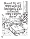 Key Bible Verses Coloring Book