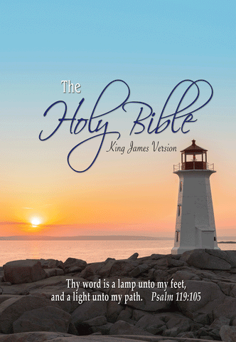 English Bible Lighthouse cover